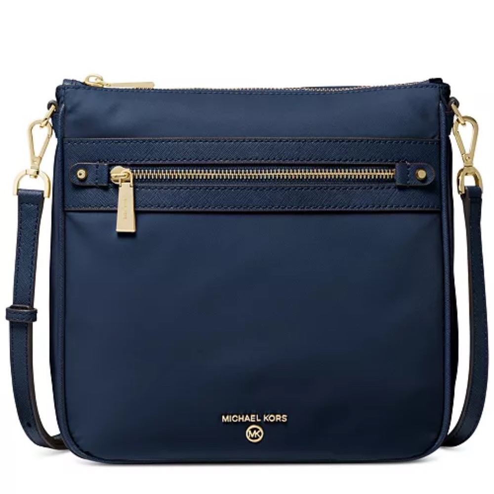 Michael Kors Jet Set Charm North South Nylon Crossbody - Picture 1 of 6